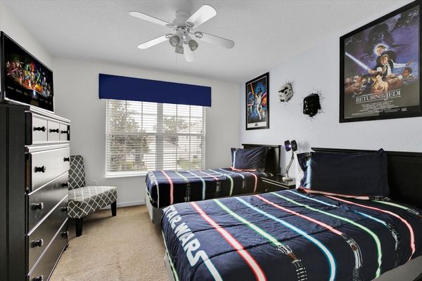 Two Twins Bedroom 5 Upstairs
Star Wars Theme