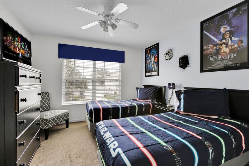 Two Twins Bedroom 5 Upstairs
Star Wars Theme