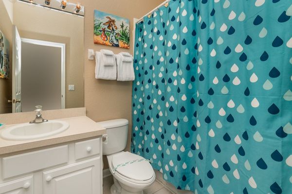 Hall Bathroom 3 Downstairs
Tub/Shower Combo