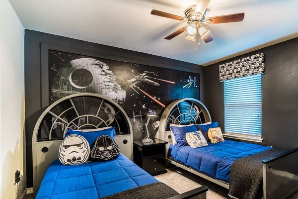 Twin/Double Bedroom 7 Upstairs
Star Wars Theme