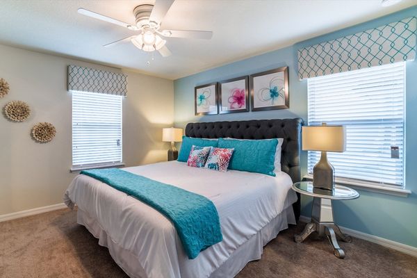 King Suite Bedroom 2 Upstairs
Attached Bathroom
Shower