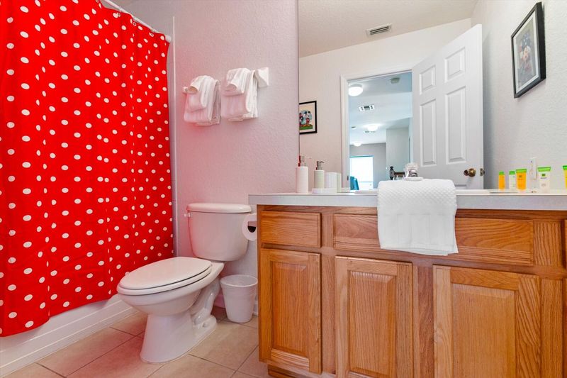 Hall Bathroom 5, Upstairs
Tub/Shower Combo