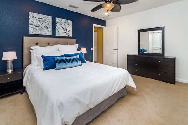 Queen Bedroom 3 Upstairs