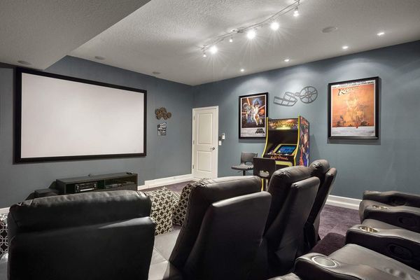 Theater Room Downstairs
Blu-Ray Xbox 360
PlayStation 4
Video Arcade