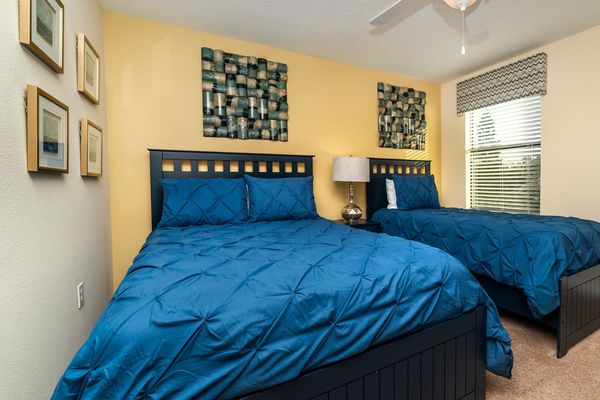 Twin/Double Suite Bedroom 8 Upstairs
Shared Bathroom