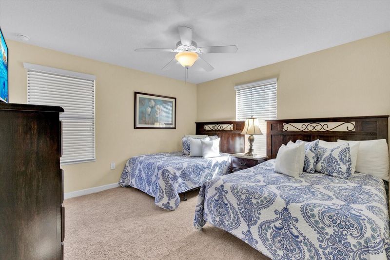 Double/Double Bedroom 4 Upstairs
32" Smart TV