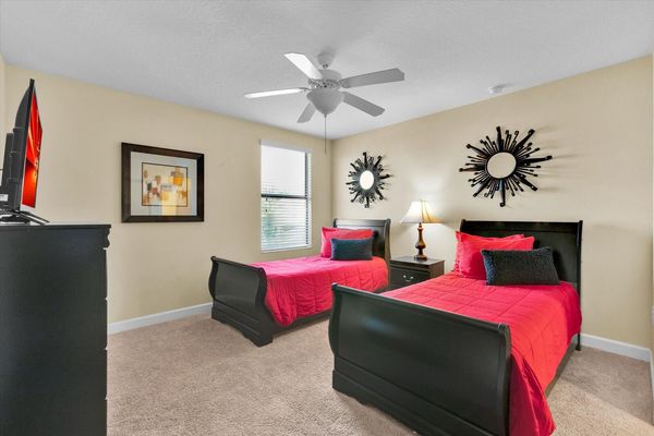 Two Twins Bedroom 6 Upstairs
Shared Bathroom