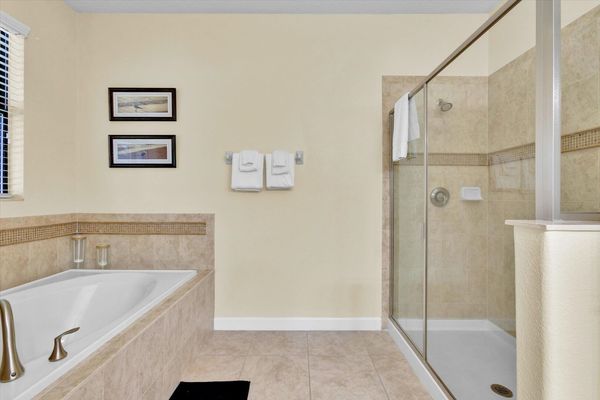 Master King Bathroom 1 (Angle)
Tub and Shower