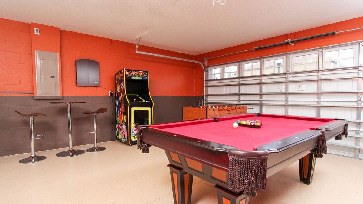 Game Room
Pool Table
Foosball
Video Arcade