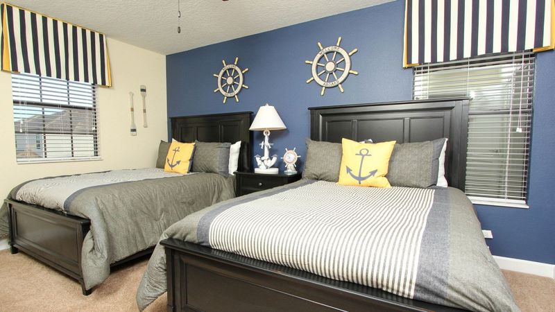 Two Doubles Bedroom 4 Upstairs
Shared Bathroom