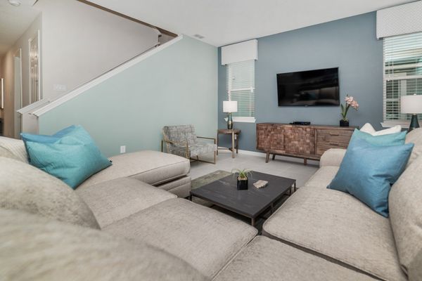 Living Room  (Angle)
55" Smart TV