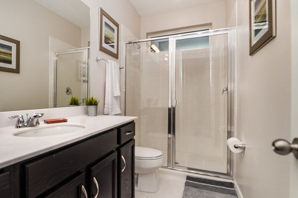Hall Bathroom Upstairs (Shower)