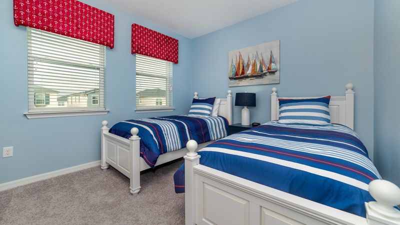 Two Twins Bedroom 4 Upstairs