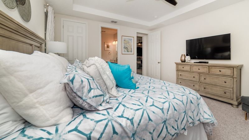 Master King Bedroom 1 (Angle)
55" Smart TV