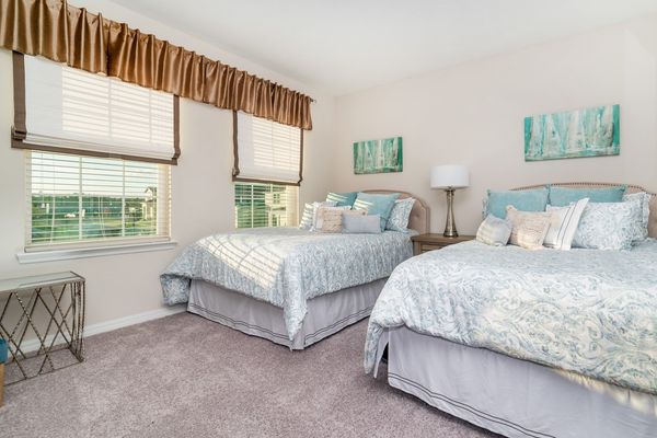 Two Queens Suite Bedroom 2 
Upstairs
Attached Bathroom-Shower