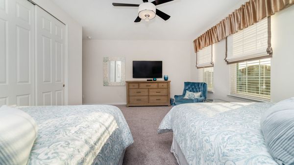 Two Queens Suite Bedroom 2 (Angle)
55" Smart TV