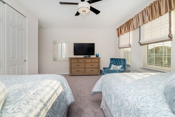 Two Queens Suite Bedroom 2 (Angle)
55" Smart TV