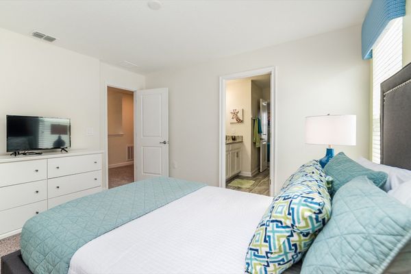 Queen Bedroom 5 (Angle)
55" Smart TV
TV has been replaced since this picture was taken