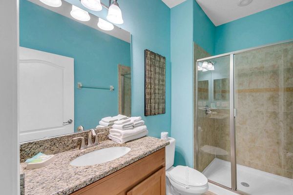 Hall Bathroom 1 Downstairs
Shower