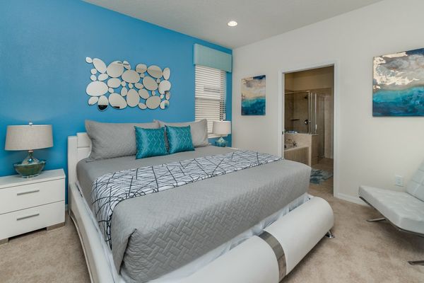 Master King Bedroom 1 Downstairs