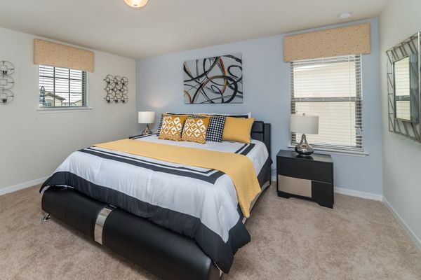 Master King Bedroom 2  Upstairs
Attached Bathroom-Shower