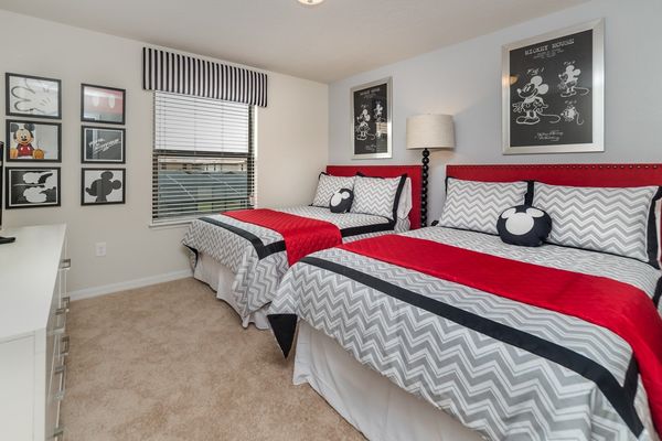 Double/Double Bedroom 3
Upstairs-Mickey