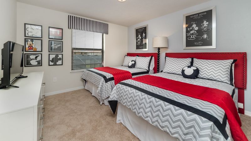 Double/Double Bedroom 3
Upstairs-Mickey