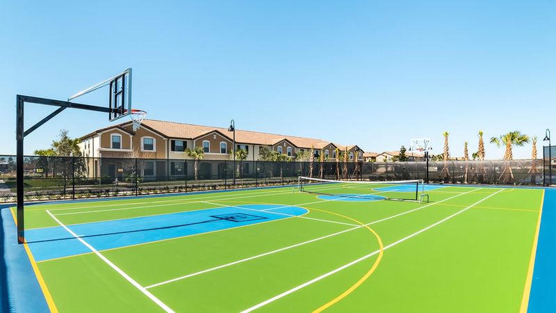 Basketball/Tennis Court