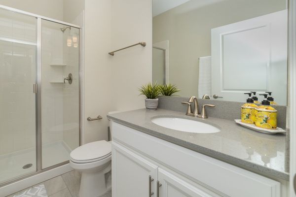 Hall Bathroom  Downstairs
(Shower)