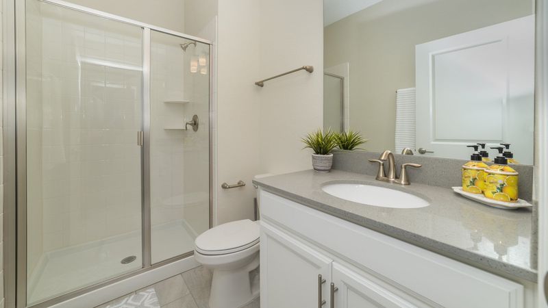Hall Bathroom  Downstairs
(Shower)