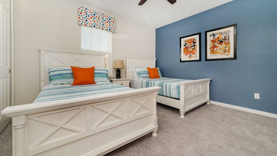 Two Doubles Bedroom 3 Upstairs