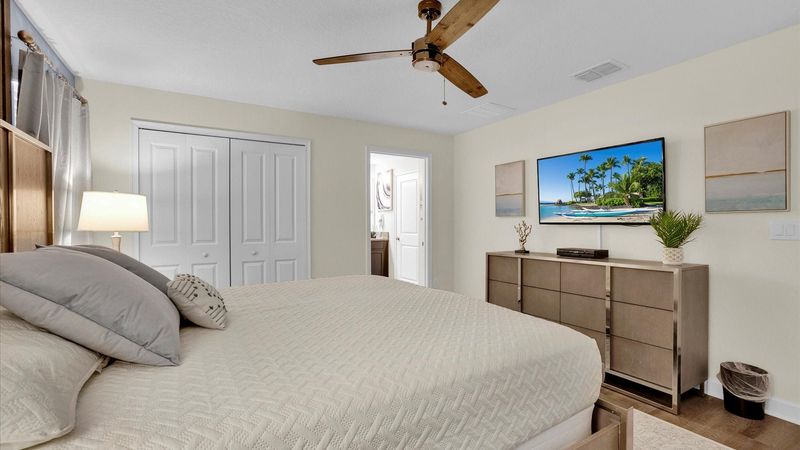 Master King Bedroom 1 (Angle 2)