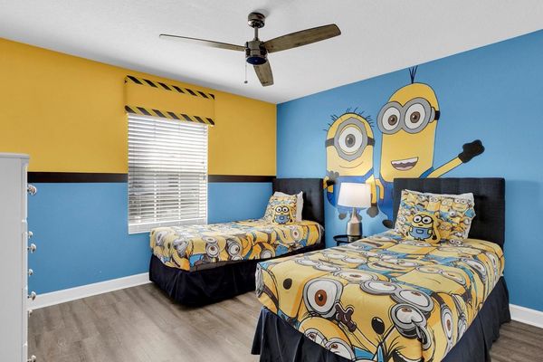 Two Twins Bedroom 3 Upstairs
Minion Theme