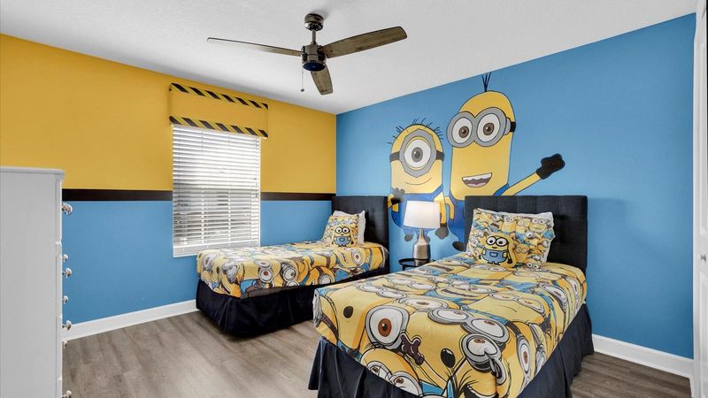 Two Twins Bedroom 3 Upstairs
Minion Theme
