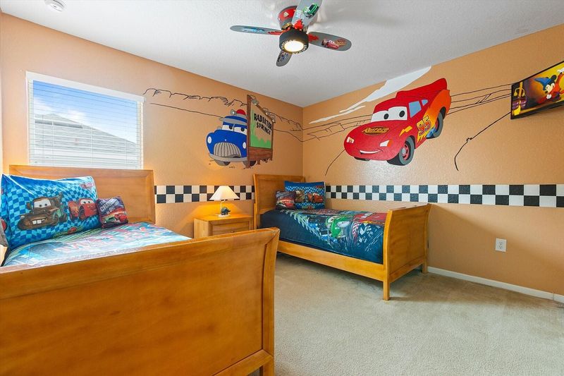 Two Twins Bedroom 4 Upstairs
24" Smart TV