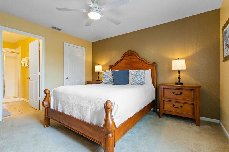 Queen Suite Bedroom 6 Upstairs
Attached Bathroom