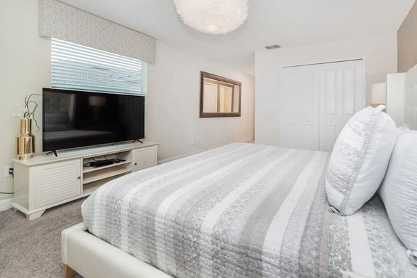 Master King Bedroom 2 (Angle)
55" Smart TV