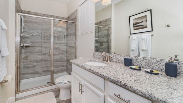 King Suite Bathroom 2 Downstairs
Shower