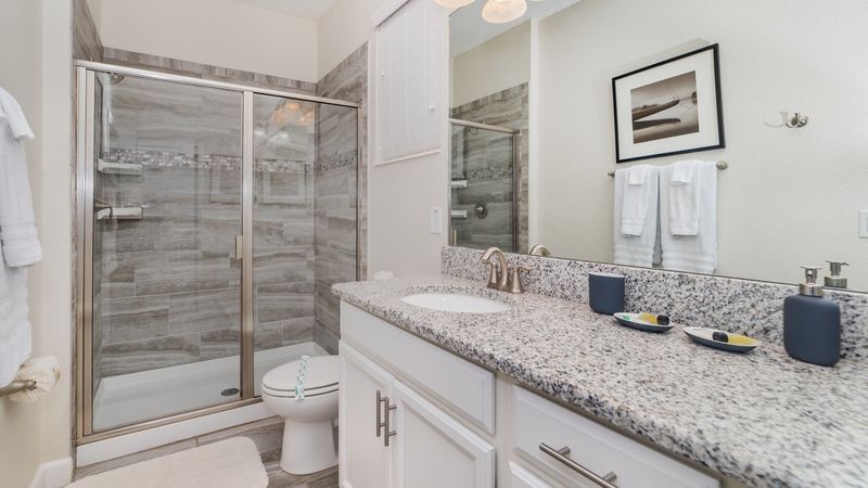King Suite Bathroom 2 Downstairs
Shower