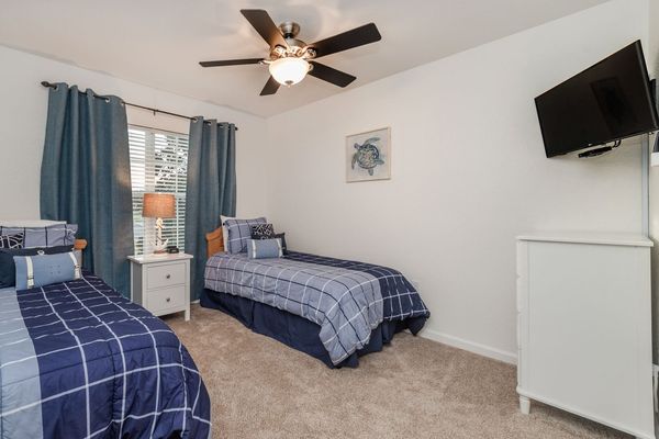 Two Twins Bedroom 5 Upstairs
32" TV