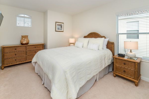 Queen Suite Bedroom 5 Upstairs
Attached Bathroom 
Tub/Shower Combo