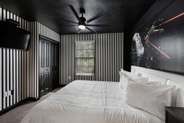 King Bedroom 3 Upstairs
42" TV