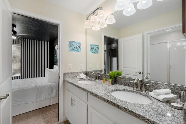 Jack N Jill Bathroom 3 Upstairs Shower
Shower