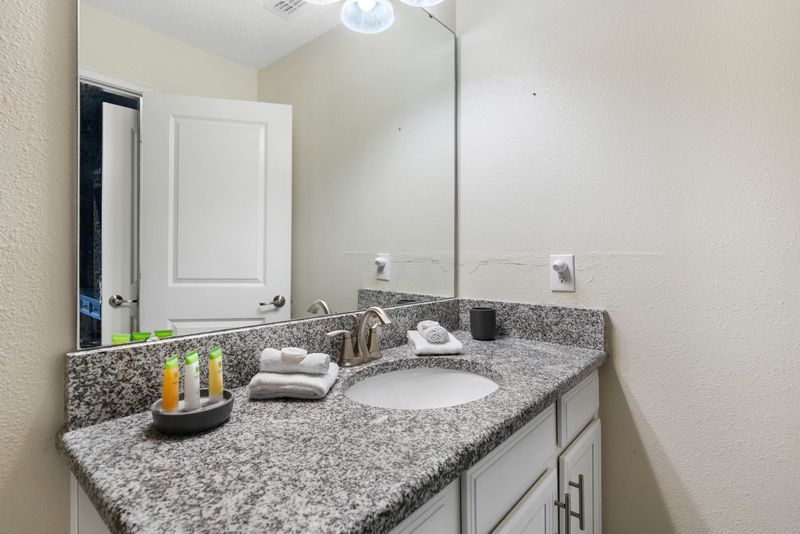 King Suite Bathroom 6 Upstairs