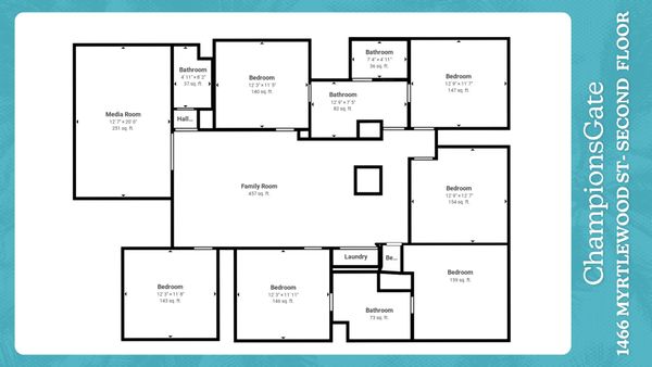 Floor Plan 2nd Floor