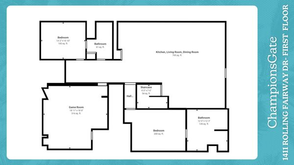 Floor Plan 1st Floor
