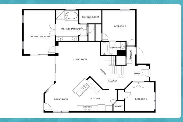 Floor Plan 1st Floor