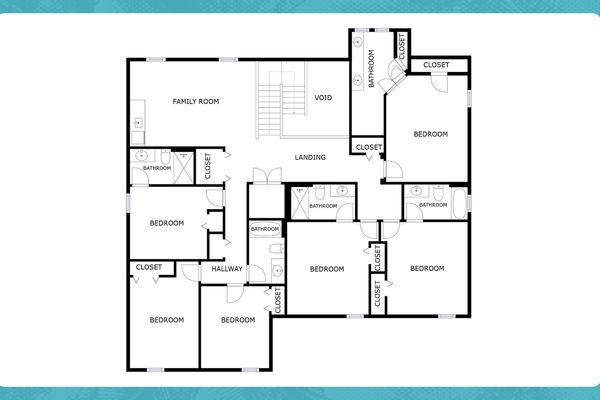 Floor Plan 2nd Floor