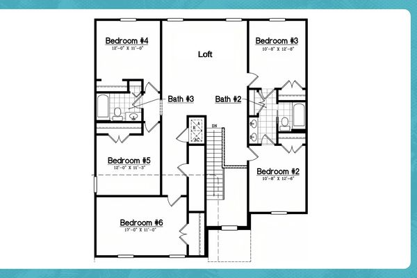 Floor Plan 2nd Floor