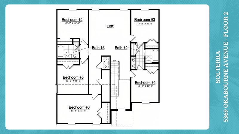 Floor Plan 2nd Floor